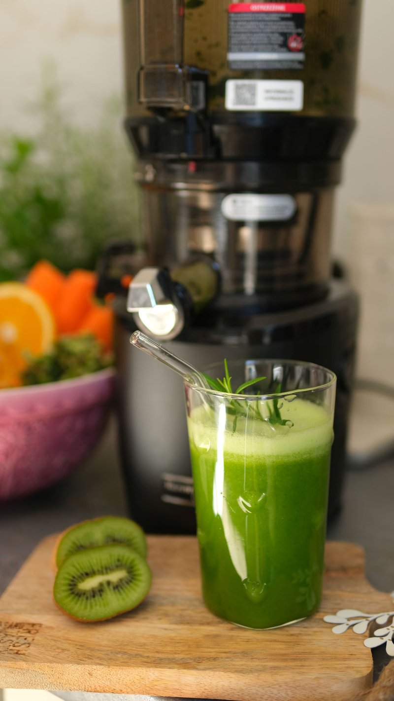 Zielony sok idealny na wzmocnienie przed wiosną