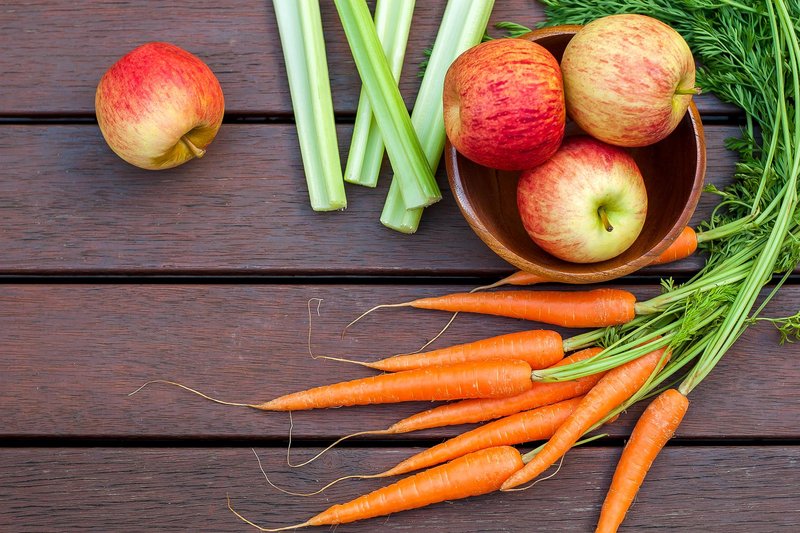 marchew jabłka seler