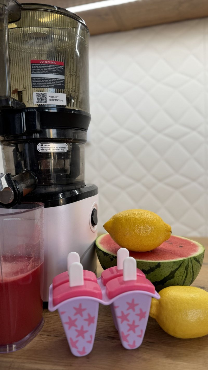 Sorbet z arbuza i cytryny