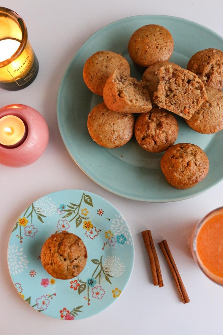 marchewkowe muffinki