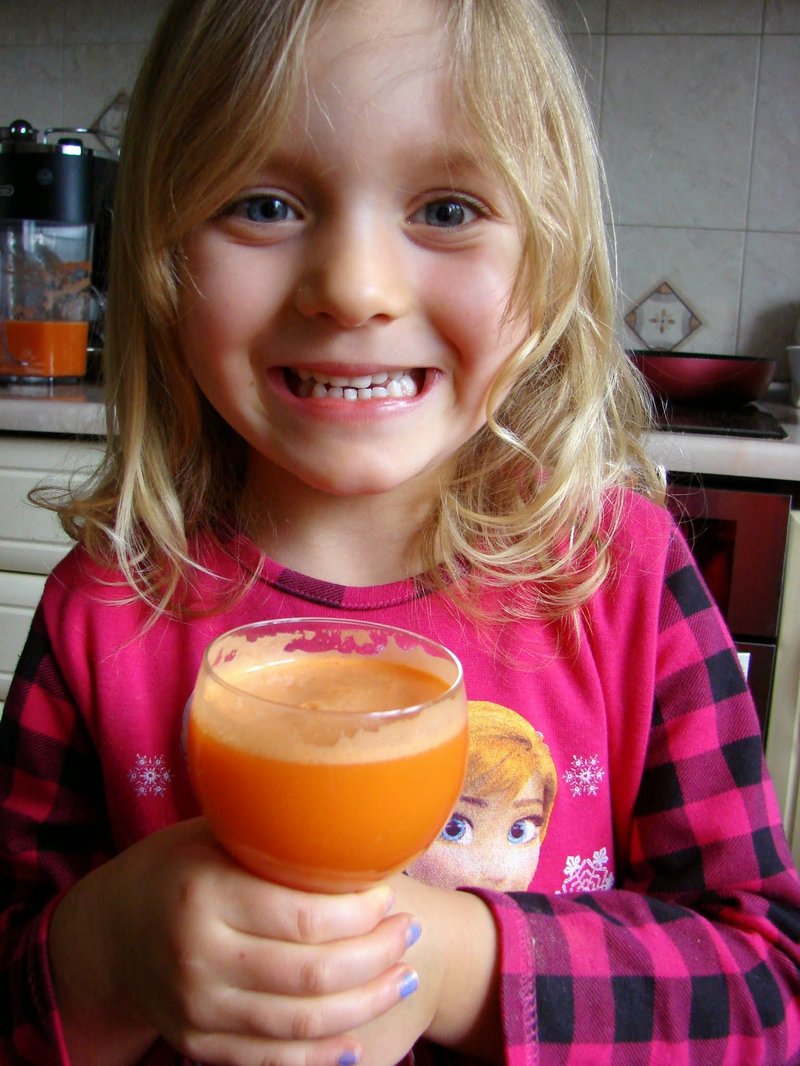 sok marchwiowy dziecko