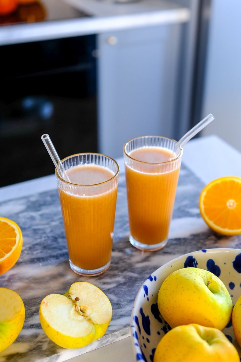 Zimowy sok z grejpfrutem i selerem